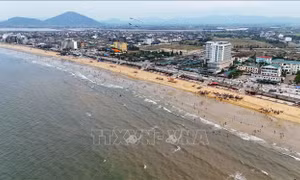 Du lịch biển Hà Tĩnh hấp dẫn du khách trong kỳ nghỉ lễ 