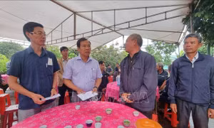 Hỗ trợ gia đình nạn nhân trong vụ tai nạn giao thông tại Chư Prông, Gia Lai 