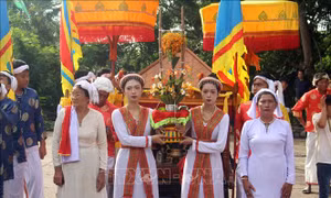 Nhiều hoạt động văn hóa quảng bá di sản văn hóa Chăm thu hút du khách
