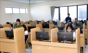 Thí điểm thi online tập trung qua nền tảng xác thực thẻ căn cước công dân gắn chip điện tử