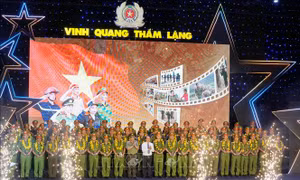 Biểu dương 79 gương Công an cơ sở tiêu biểu