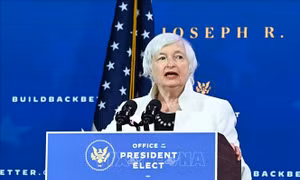 Mỹ thông báo Bộ trưởng Tài chính Janet Yellen thăm Trung Quốc tuần này