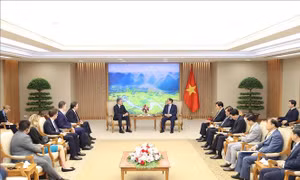Thủ tướng Phạm Minh Chính tiếp Ngoại trưởng Hoa Kỳ Antony Blinken