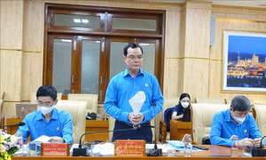 Tổng Liên đoàn Lao động Việt Nam làm việc với Tỉnh ủy Quảng Ngãi