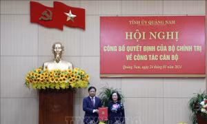 Đồng chí Lương Nguyễn Minh Triết giữ chức Bí thư Tỉnh ủy Quảng Nam