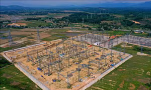 Nỗ lực hoàn thành đường dây 500 kV Dốc Sỏi - Pleiku 2 trong tháng 3/2021
