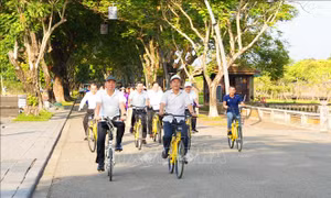 Tuần lễ đi xe đạp tại Huế: Vì môi trường và cải thiện sức khỏe cộng đồng