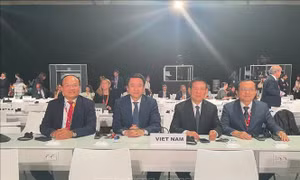 Phó Thủ tướng Chính phủ Hồ Đức Phớc gặp Thủ tướng Tây Ban Nha Pedro Sanchez