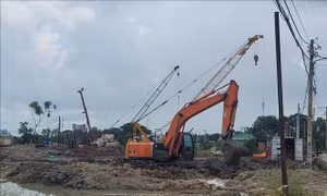 Dự án đường nối cao tốc Biên Hòa - Vũng Tàu vẫn gặp khó về mặt bằng