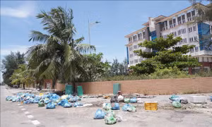 Nhức nhối tình trạng xả rác bừa bãi ở các xã ven biển