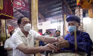 Dâng hương kỷ niệm 153 năm Anh hùng dân tộc Nguyễn Trung Trực hy sinh