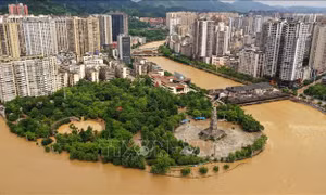 Trung Quốc: Hơn 9.100 người phải sơ tán do mưa bão 