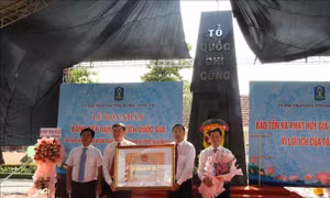 Địa điểm trận chiến ngày 6/6/1969 tại Bình Ba được xếp hạng Di tích quốc gia