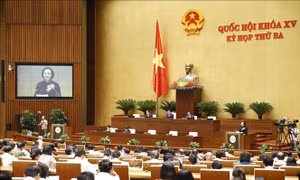 Quốc hội thảo luận về dự án Luật Thi đua, khen thưởng (sửa đổi) 