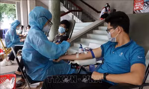 Bổ sung nguồn máu cho kho dự trữ BV Huyết học và Truyền máu Cần Thơ