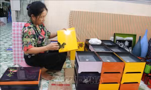 Giữ lửa nghề sơn mài Tương Bình Hiệp