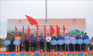 Ra quân Chiến dịch Thanh niên tình nguyện hè năm 2024