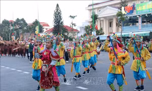 Sôi động Lễ hội đường phố 'Sắc màu Bình Thuận'