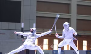 Vũ Thành An vô địch nội dung kiếm chém nam SEA Games 31