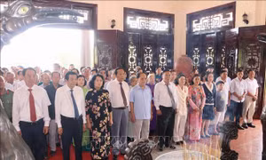Kỷ niệm 112 năm Ngày sinh Chủ tịch Hội đồng Bộ trưởng Phạm Hùng