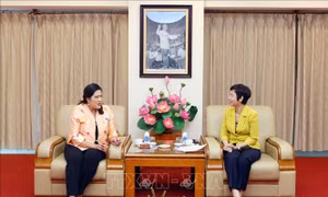 TTXVN và PRD tăng cường cơ chế hợp tác, cung cấp đa dạng sản phẩm thông tin