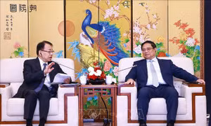 Thủ tướng Phạm Minh Chính tiếp Chủ tịch Ngân hàng Phát triển châu Á