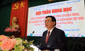 Nguyện noi gương Bác Hai Phạm Hùng