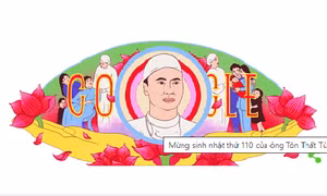 Google Doodle tôn vinh Giáo sư Tôn Thất Tùng