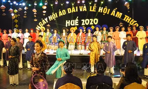 Bế mạc Ngày hội Áo dài và Lễ hội Ẩm thực Huế 2020