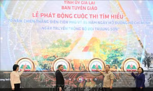 Phát động cuộc thi 'Điện Biên Phủ và đường Hồ Chí Minh - Ý chí, trí tuệ Việt Nam'