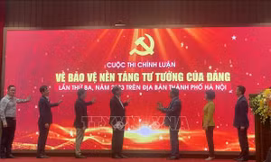 Nâng cao nhận thức mỗi đảng viên bảo vệ nền tảng tư tưởng của Đảng