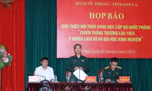 Hội thảo cấp Bộ Quốc phòng về Chiến dịch Thượng Lào 1953