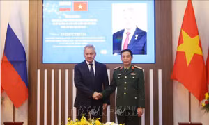 Đại tướng Phan Văn Giang hội kiến Thư ký Hội đồng An ninh Liên bang Nga