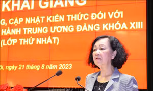 Bồi dưỡng, cập nhật kiến thức đối với Ủy viên BCH Trung ương Đảng khóa XIII 