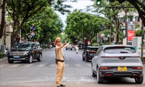 Hà Nội bảo đảm giao thông an toàn, thông suốt trong ngày khai giảng