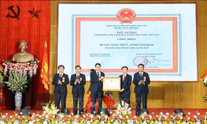 Xây dựng nông thôn Giao Thủy trở thành miền quê đáng sống