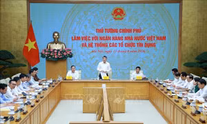 Thủ tướng Chính phủ Lê Minh Hưng: Điều hành chính sách tiền tệ phải bảo đảm ổn định vĩ mô, hỗ trợ tăng trưởng