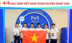 Olympic Tin học quốc tế lần thứ 38 năm 2026: đội tuyển Việt Nam tham dự đều đoạt giải