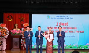Xây dựng cơ sở đào tạo nhân lực y tế chất lượng cao, quản trị thông minh