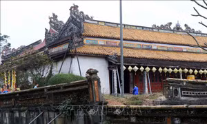 Khởi công tu bổ tổng thể di tích Điện Thái Hòa