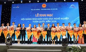 Khai mạc Hội giảng Nhà giáo giáo dục nghề nghiệp toàn quốc năm 2024 