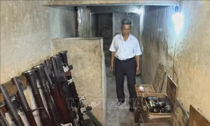 Hầm chứa vũ khí của Biệt động Sài Gòn: Dấu ấn của chiến tích kiên cường và quả cảm
