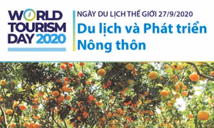Ngày Du lịch Thế giới 27/9/2020: Du lịch và Phát triển Nông thôn