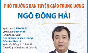 Phó Trưởng Ban Tuyên giáo Trung ương Ngô Đông Hải