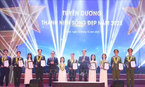20 tấm gương nhận Giải thưởng 'Thanh niên sống đẹp' năm 2024