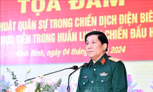 Bài học thực tiễn từ nghệ thuật quân sự trong Chiến dịch Điện Biên Phủ 