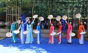 Rực rỡ sắc màu văn hóa Việt Nam tại trái tim châu Âu 
