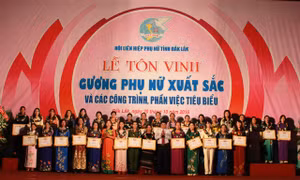 Đắk Lắk biểu dương điển hình phụ nữ trong phong trào thi đua yêu nước