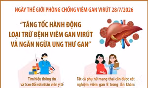 Tăng tốc hành động loại trừ bệnh viêm gan virút và ngăn ngừa ung thư gan