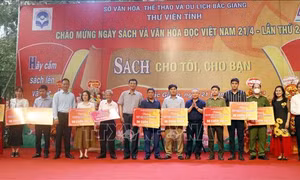 Bắc Giang tổ chức không gian đọc sách thân thiện, miễn phí